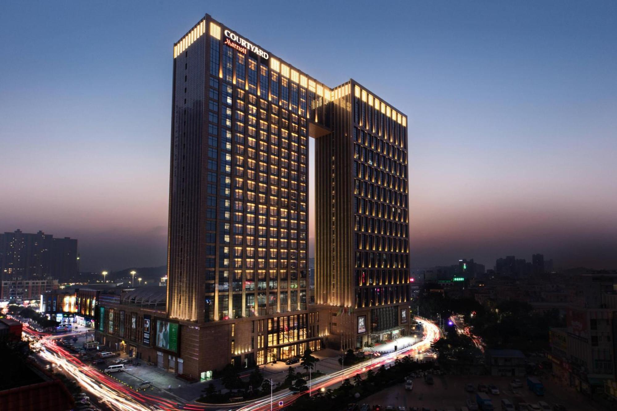 Courtyard By Marriott Shunde Longjiang, Near Furniture Fair Otel Dış mekan fotoğraf
