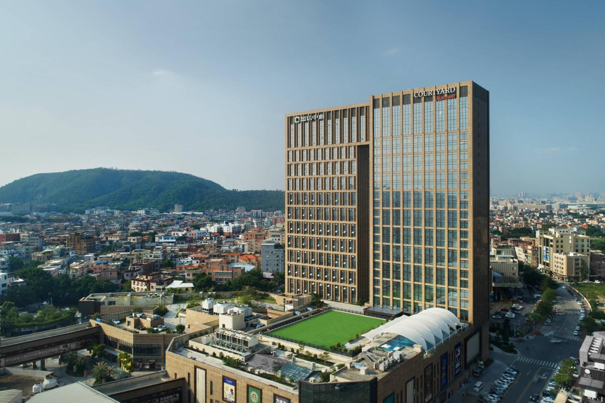 Courtyard By Marriott Shunde Longjiang, Near Furniture Fair Otel Dış mekan fotoğraf