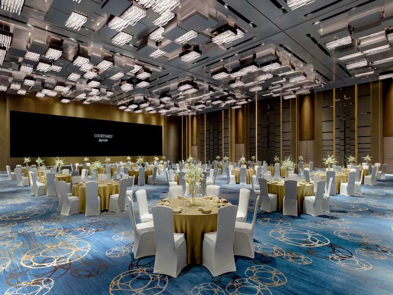 Courtyard By Marriott Shunde Longjiang, Near Furniture Fair Otel Dış mekan fotoğraf