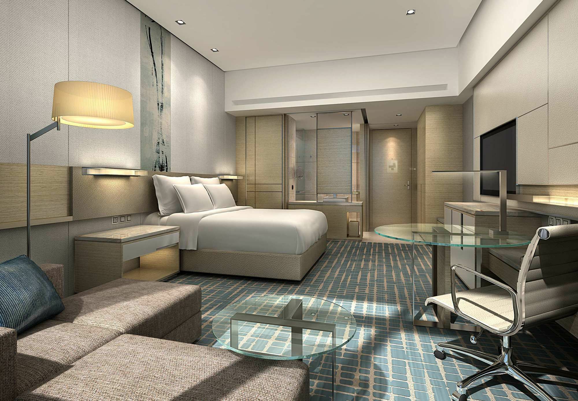 Courtyard By Marriott Shunde Longjiang, Near Furniture Fair Otel Dış mekan fotoğraf