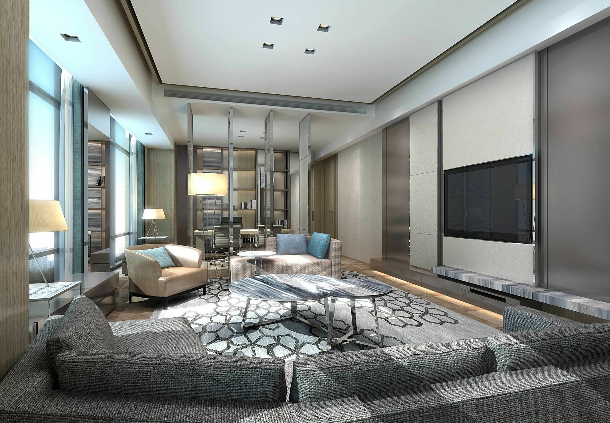 Courtyard By Marriott Shunde Longjiang, Near Furniture Fair Otel Dış mekan fotoğraf