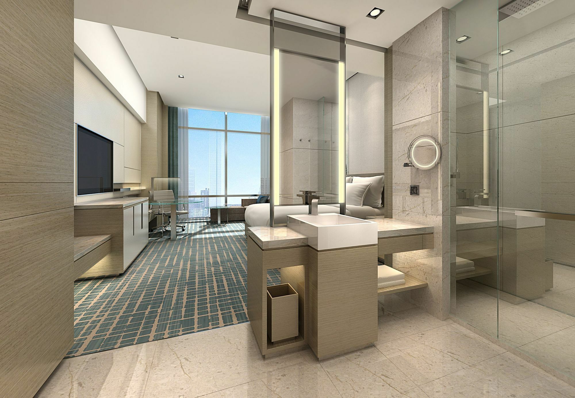 Courtyard By Marriott Shunde Longjiang, Near Furniture Fair Otel Dış mekan fotoğraf